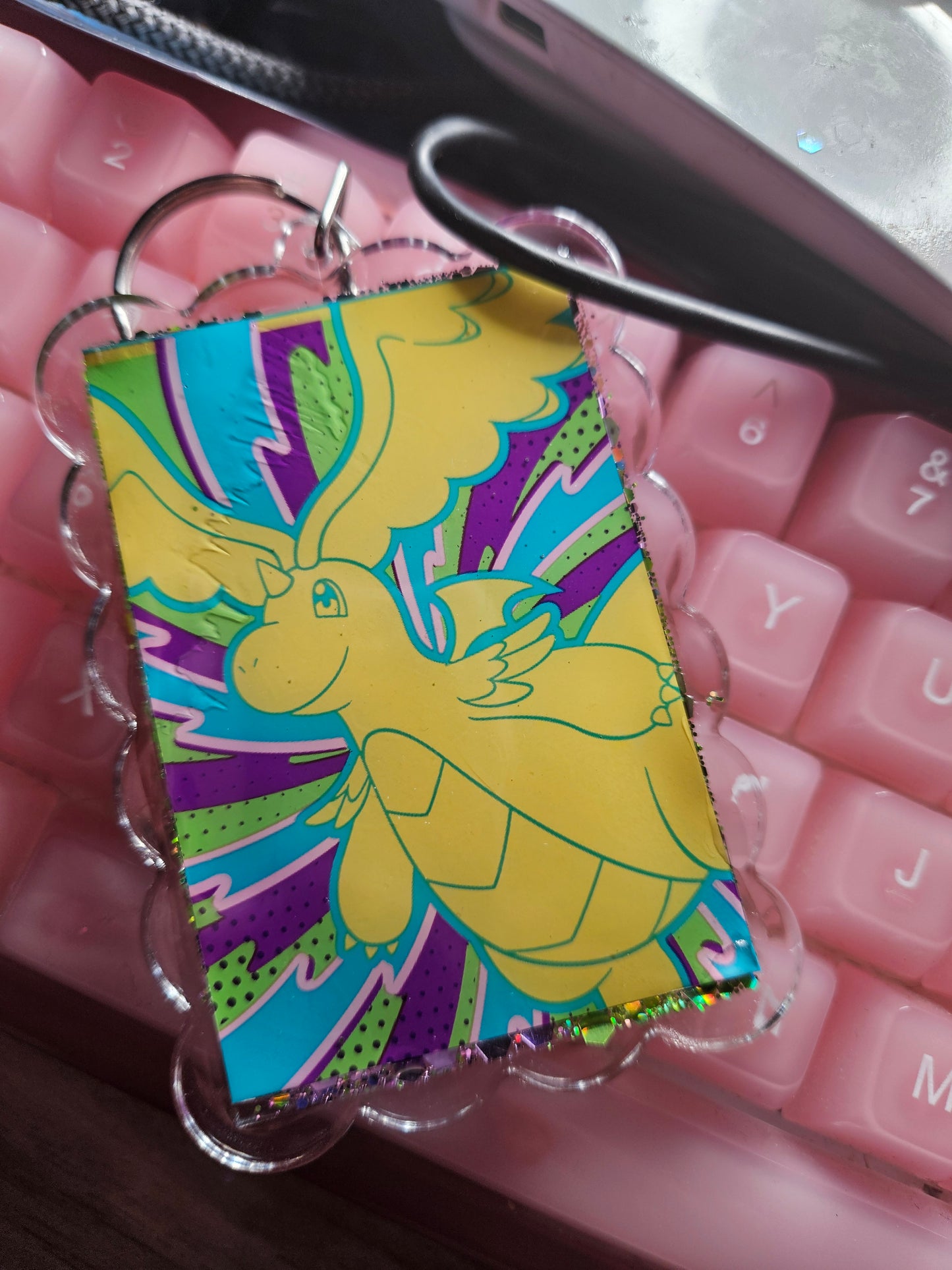 Ascended heroes cover keychain